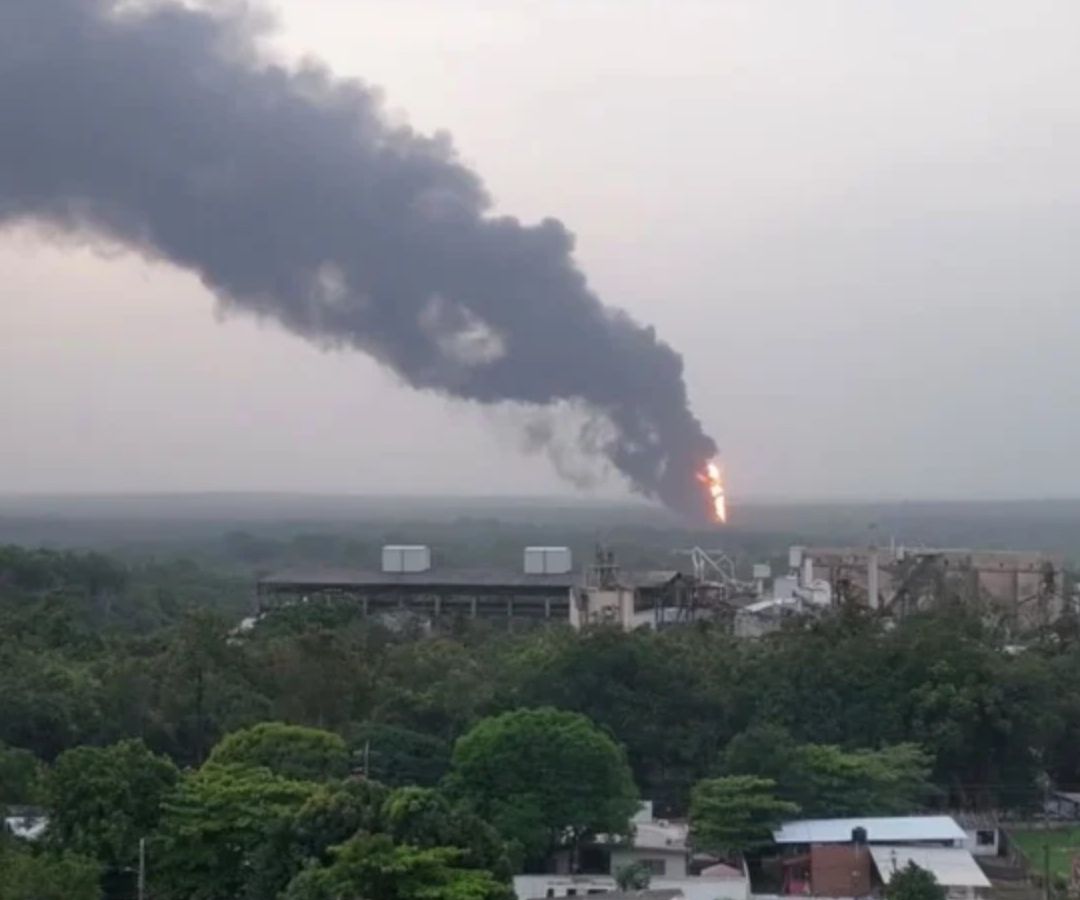 Explosión en planta de sal